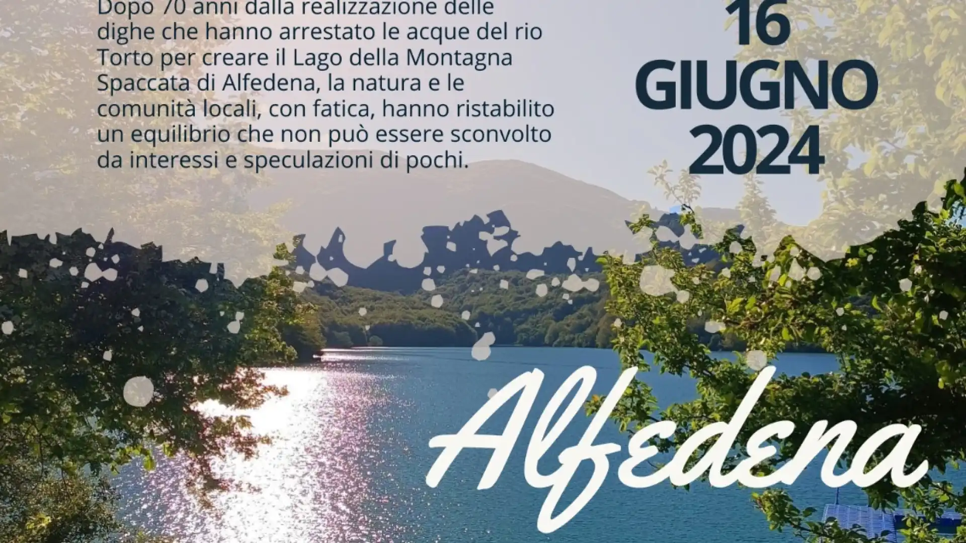 Pizzone II:  Passeggiata nei territori minacciati dal progetto. Evento in programma domenica 16 giugno.